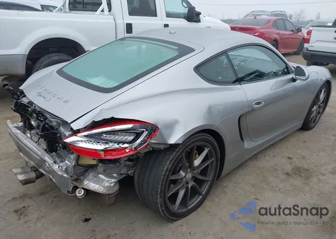 2014 Porsche Cayman S from USA, damaged, VIN WP0AB2A86EK190784